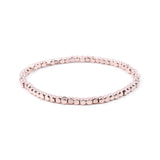 BOJIU Multicolor Crystal Strand Bracelets For Women Gold Acrylic Copper Beads Pink White Black Gray Crystal Bracelet Femme BC226