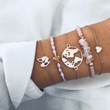 2019 Bohemian Bracelets & Bangles Set Vintage Bead Boho Charm Bracelet For Women Jewelry Accessories Pulseras Mujer Bijoux Femme